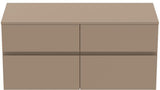 Ideal Standard Finesse Waschtischunterschrank 1202 mm, 4 Auszüge, Greige Matt, wandhängend