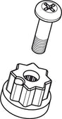 IDEAL STANDARD IS Adapter für Griff – Sanitär-Ersatzteil für serienübergreifende Armaturen