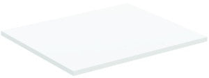 IDEAL STANDARD i.life B Waschtischplatte 602x506x18 mm Carbongrau Matt – Ohne Ausschnitt