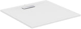 Ideal Standard Ultra Flat New Quadrat-Brausewanne 900x900x25 mm Weiß – bodenebener Einbau
