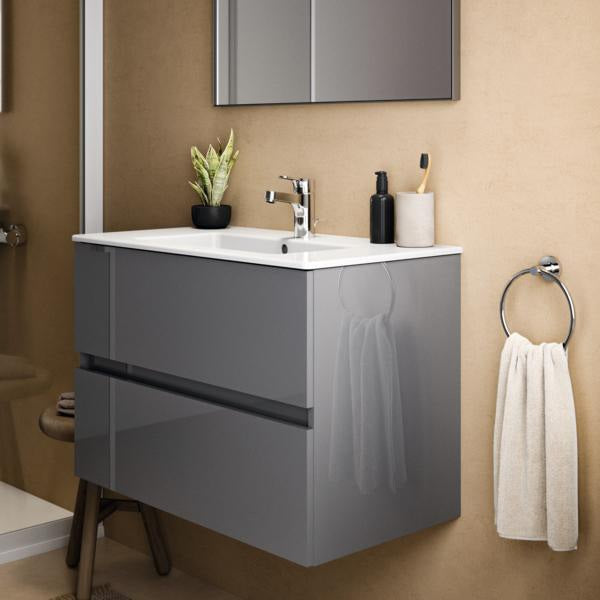 IDEAL STANDARD MWT-Unterschrank Eurovit+ 800 mm mit 2 Auszügen in grau