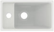 Ideal Standard i.life S Handwaschbecken 370x210x120mm, 1 Hahnloch links, ohne Überlauf, Weiß