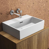 Ideal Standard Handwaschbecken Extra 450x350x150mm geschliffen Weiß ohne Hahnloch mit Überlauf