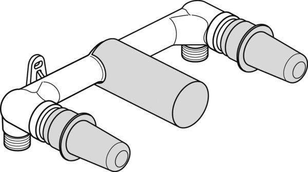 Ideal Standard UP-Bausatz 1 Unterputz für Zweigriff-Wand-Waschtischarmatur