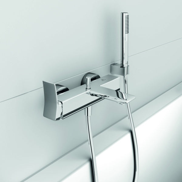 IDEAL STANDARD Conca Badearmatur Aufputz Brushed Gold Einhandhebelmischer