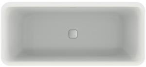Ideal Standard Tonic II Duo-Badewanne freistehend 1800x800x600 mm Seidenweiß
