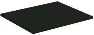 IDEAL STANDARD i.life B Waschtischplatte 602x506x18 mm Carbongrau Matt – Ohne Ausschnitt
