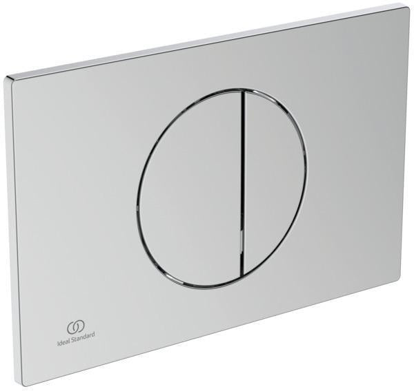 IDEAL STANDARD Oleas M5 Betätigungsplatte Schwarz – Mechanische 2-Mengen-Spültechnik
