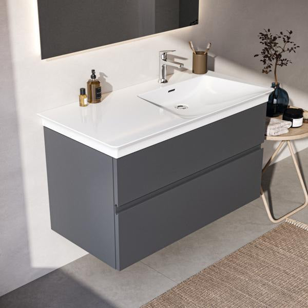 Ideal Standard La Dolce Vita Waschtischarmatur mit Ablaufgarnitur, Chrom, Heißwasser-Sparfunktion