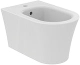 Ideal Standard La Dolce Vita Wandbidet in Weiß – Keramik, 355 x 540 x 315 mm, mit Überlauf