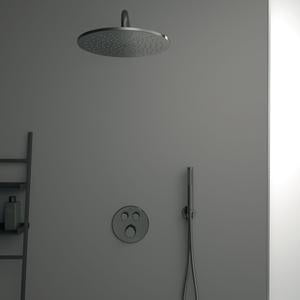 Ideal Standard Ceratherm Navigo 2 Brausethermostat Unterputz, 2 Verbraucher, rund, Chrom