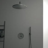 Ideal Standard Idealrain Wandanschluss 300 mm Chrom – Aufputz Kopfbrauseanschluss mit Rosette
