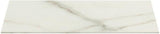 Ideal Standard Waschtischplatte Conca Keramik 602x373x6 mm Marmor Calacatta