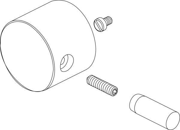 IDEAL STANDARD JADO Hebelgriff A2 Chrom – Hochwertiger Armaturengriff für Bad & Küche