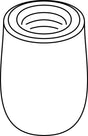 Ideal Standard Arretierhülse vernickelt – Ersatzteil für Sanitärarmaturen