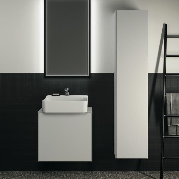 IDEAL STANDARD Hochschrank Conca, 1 Tür, wandhängend, 370x250x1700 mm, Weiß matt, links/rechts