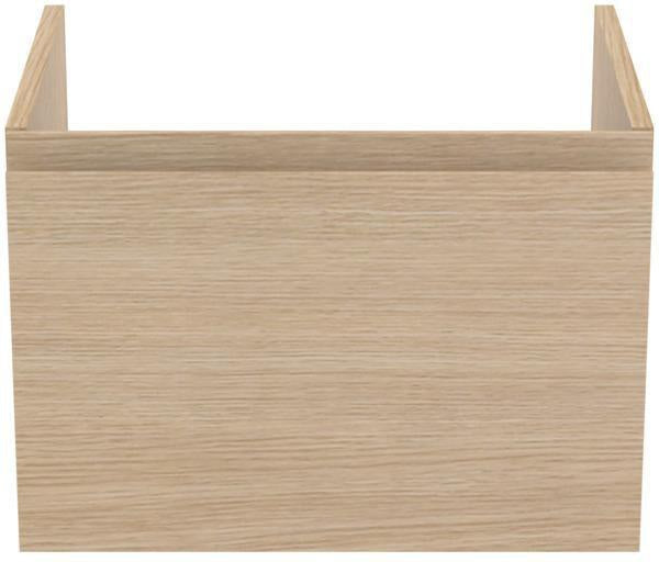 Ideal Standard Finesse Waschtischunterschrank 530 mm, 1 Auszug, Greige matt – Wandhängend mit Softclose