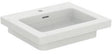 Ideal Standard Möbelwaschtisch Extra 610x510mm Weiß mit Überlauf und 1 Hahnloch