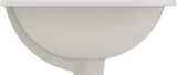 Ideal Standard Connect Einbauwaschtisch 580x410mm Weiß mit Überlauf und Ideal Plus Beschichtung