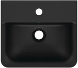 Ideal Standard Handwaschbecken Connect Air 400x350x150 mm Weiß mit Überlauf und 1 Hahnloch