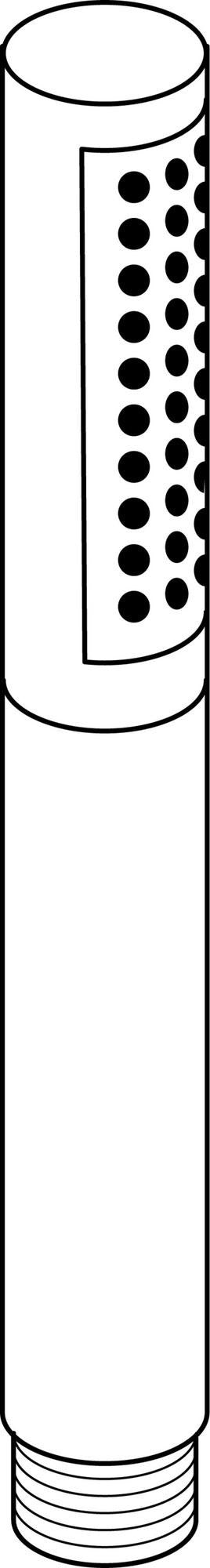 IDEAL STANDARD IS Stick-Handbrause Chrom – Küchenbrause mit glänzender Chrom-Oberfläche