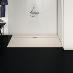 IDEAL STANDARD Ultra Flat S i.life Brausewanne 1700x800x30 mm Carraraweiß – Mineralguss, Anti-Rutsch, matt