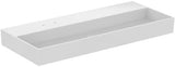 Ideal Standard Waschtisch Solos 1215 mm, 2 Hahnlöcher, ohne Überlauf, geschliffen Weiß