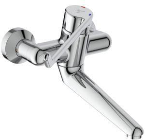 IDEAL STANDARD Ceraplus Sicherheitsarmatur Waschtisch, Einhandhebel, Chrom, 200 mm Ausladung