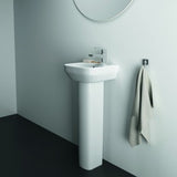 Ideal Standard i.life A Handwaschbecken 350x300x115mm Weiß, 1 Hahnloch rechts, mit Überlauf