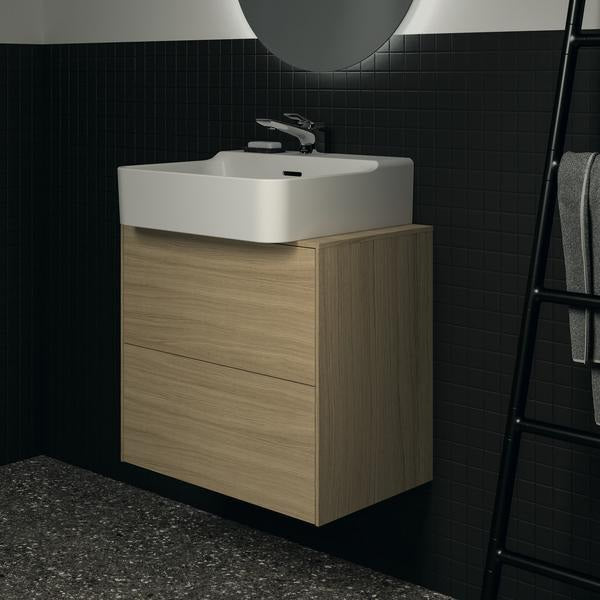 Ideal Standard Conca Aufsatzwaschtisch 500x450x165 mm Weiß 1 Hahnloch mit Überlauf