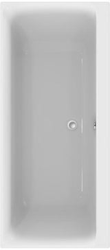 Ideal Standard Duo-Badewanne Connect Air 1700x750x475 mm Weiß – 2-Sitzer mit Mittelablauf