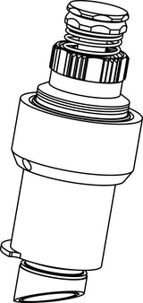 Ideal Standard Selbstschlussoberteil mit Mischung – Chrom, für Sanitär-Ersatzteile