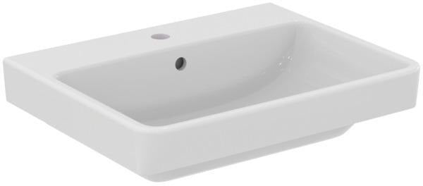 IDEAL STANDARD i.life B Waschtisch 600 mm, 1 Hahnloch, mit Überlauf, Weiß