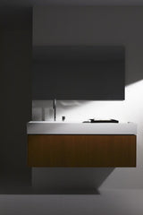 Ideal Standard Waschtischablage Solos 330 mm Schwarz glänzend – Rechteckige Keramik-Ablage