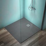 Ideal Standard Ultra Flat S+ Quadrat-Brausewanne 1200x1200mm Mineralguss Weiß Matt