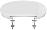Ideal Standard WC-Sitz Eurovit in Weiß – Duroplast mit Deckel und Edelstahl-Scharnieren