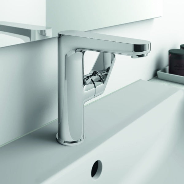Ideal Standard Cerafine O Waschtischarmatur H155 ohne Ablaufgarnitur, Ausladung 135 mm, Chrom