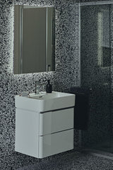 Ideal Standard Waschtisch Strada II 600 mm, 1 Hahnloch, mit Überlauf, Weiß