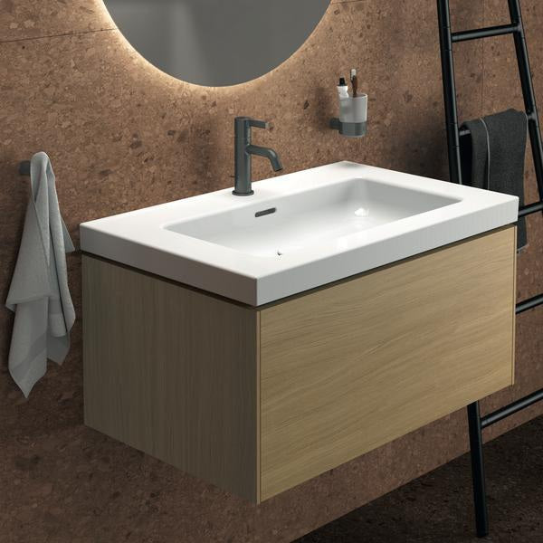 Ideal Standard Joy Waschtischarmatur Brushed Gold mit Ablaufgarnitur, 110 mm Ausladung