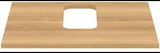 IDEAL STANDARD i.life B Waschtischplatte 602x507x18 mm Quarzgrau matt – mittiger Ausschnitt