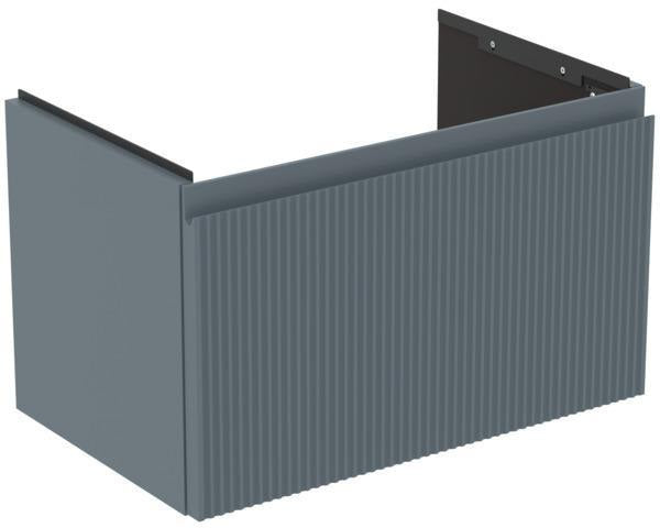 Ideal Standard Finesse Möbelwaschtischunterschrank 600 mm mit Auszug und Softclose in Greige matt