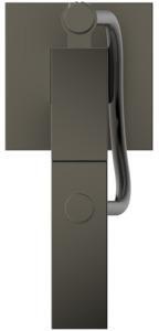 Ideal Standard Extra Freistehende Wannenarmatur mit Stick-Handbrause, 189 mm Ausladung, Chrom