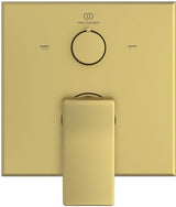 Ideal Standard Conca Badearmatur Unterputz Brushed Gold Fertigmontageset