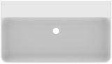 Ideal Standard Conca Aufsatzwaschtisch 800x450x145mm geschliffen Weiß ohne Hahnloch