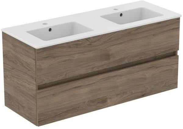 Ideal Standard Eurovit+ Möbelpaket mit Waschtisch 51 cm, Unterschrank 50 cm und 2 Auszügen in Grau