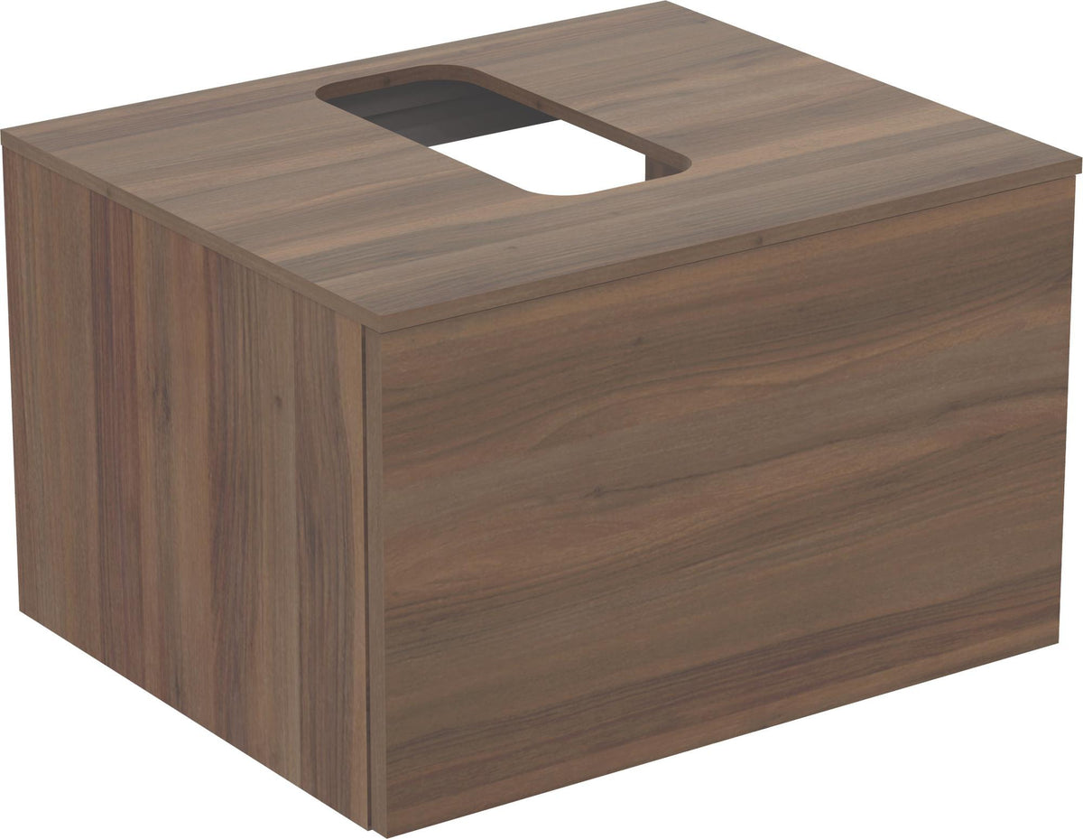 IDEAL STANDARD Adapto Waschtisch-Unterschrank 600 mm Pinie hell mit 1 Auszug, wandhängend