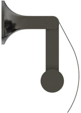 Ideal Standard La Dolce Vita Papierrollenhalter mit Deckel, Edelstahl-Optik, Wandmontage