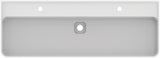 Ideal Standard Strada II Doppelwaschtisch 1200 mm, 2 Hahnlöcher, mit Überlauf, Weiß