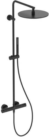 Ideal Standard Ceratherm T125 Duschsystem mit Badethermostat, Pin-Griffen und 300 mm Regenbrause in Chrom