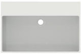 IDEAL STANDARD Extra Aufsatzwaschtisch 700x450mm Weiß ohne Hahnloch mit Überlauf